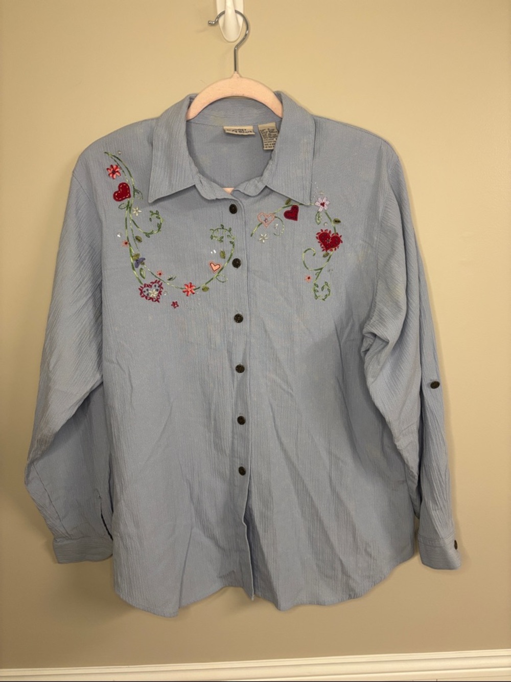 Koret City Blues Light Blue Button-Up Shirt